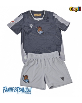Real Sociedad Echipament de Fotbal Replică 2025-26 Copii Deplasare (+ Șorturi)
